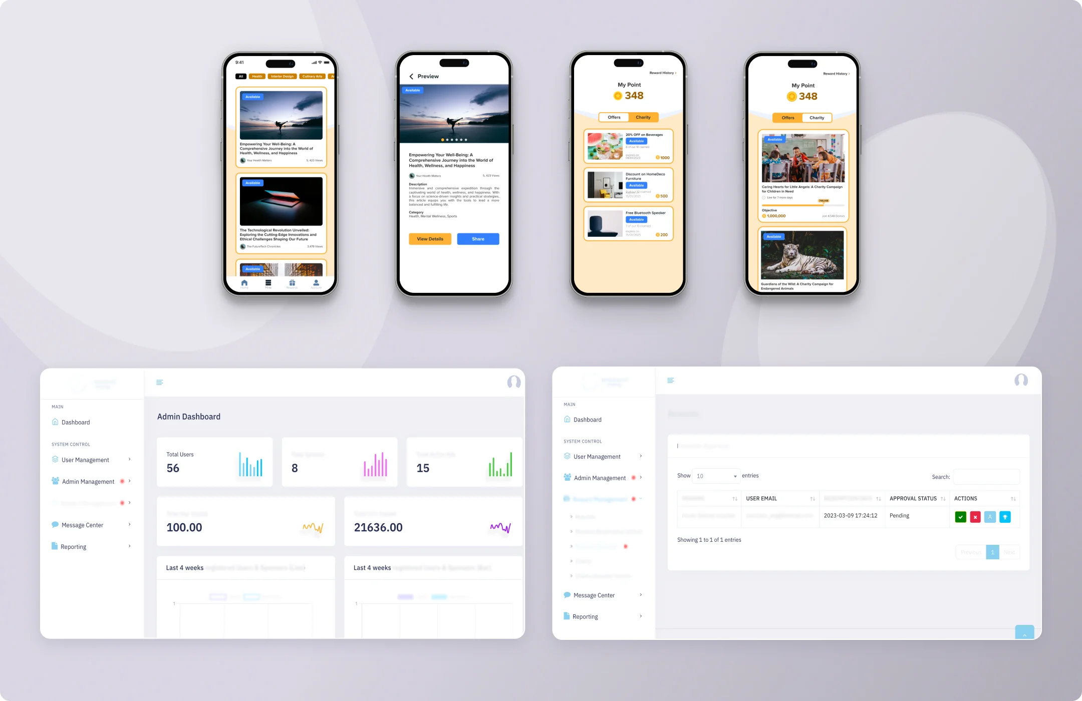 Advertising Mobile App